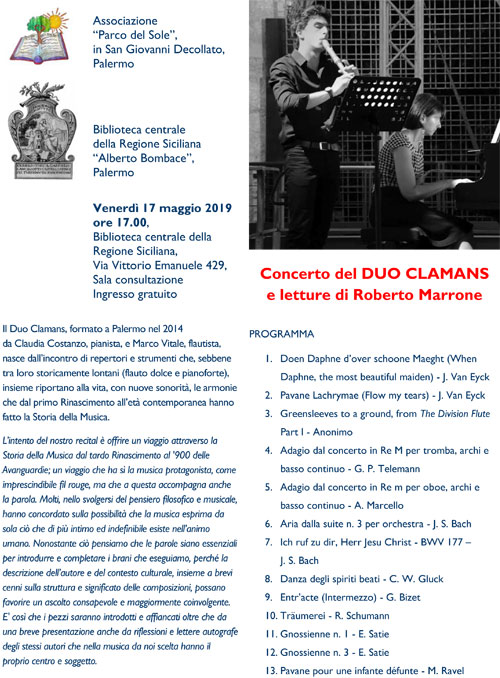 Concerto Duo Clamans