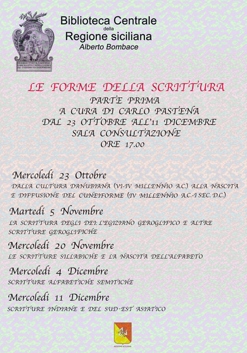 le forme della scrittura